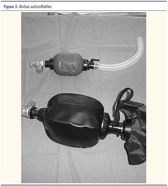 Figura 3. Bolsas autoinflables