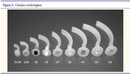 Figura 5. Cánulas orofaríngeas