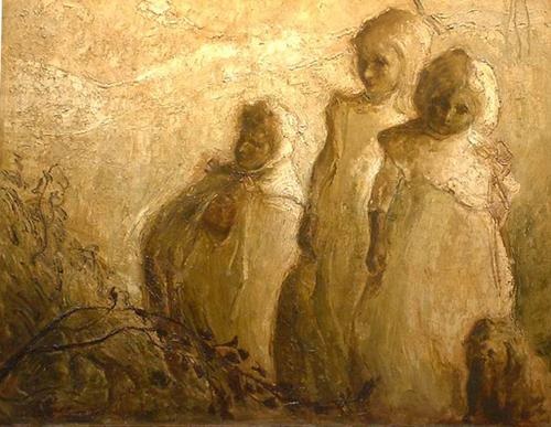 Los niños, 1938. Fidelio Ponce de León (1895-1949). Museo Nacional de Bellas Artes. La habana. Cuba