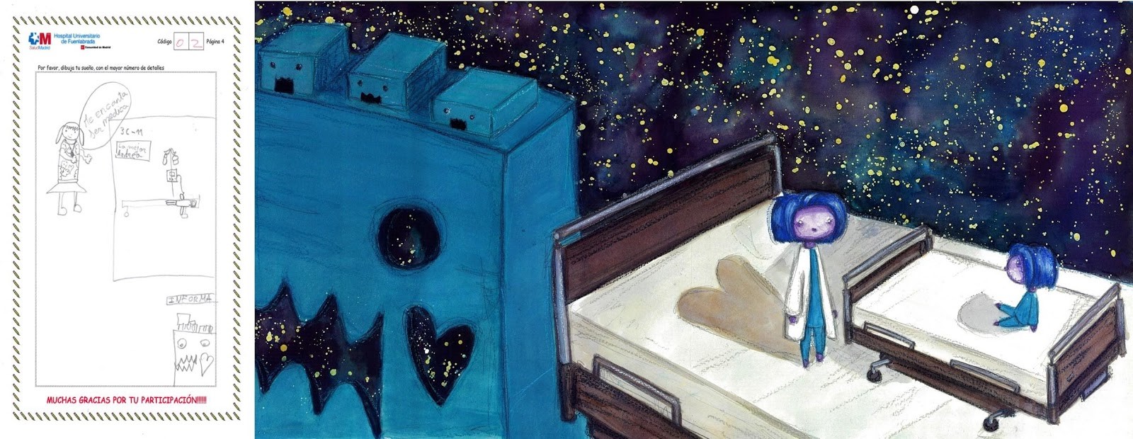 Figura 1. “Ayuda a los demás”. Niña, ocho años