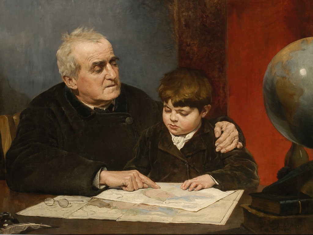 Lección de geografía.