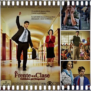 Al frente de la clase