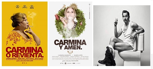 Figura 11. Carteles anunciadores con imágenes implícitas de consumo de tabaco