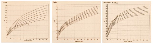 Figura 1. Curva ponderoestatural