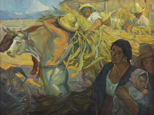La cosecha. Saturnino Herrán, 1909
