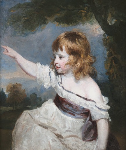 Retrato del Maestro Hare. Sir Joshua Reynolds, 1788-1789